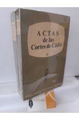 ACTAS DE LAS CORTES DE CDIZ (2 TOMOS)