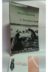 POBREZA, ABUNDANCIA Y SOLIDARIDAD