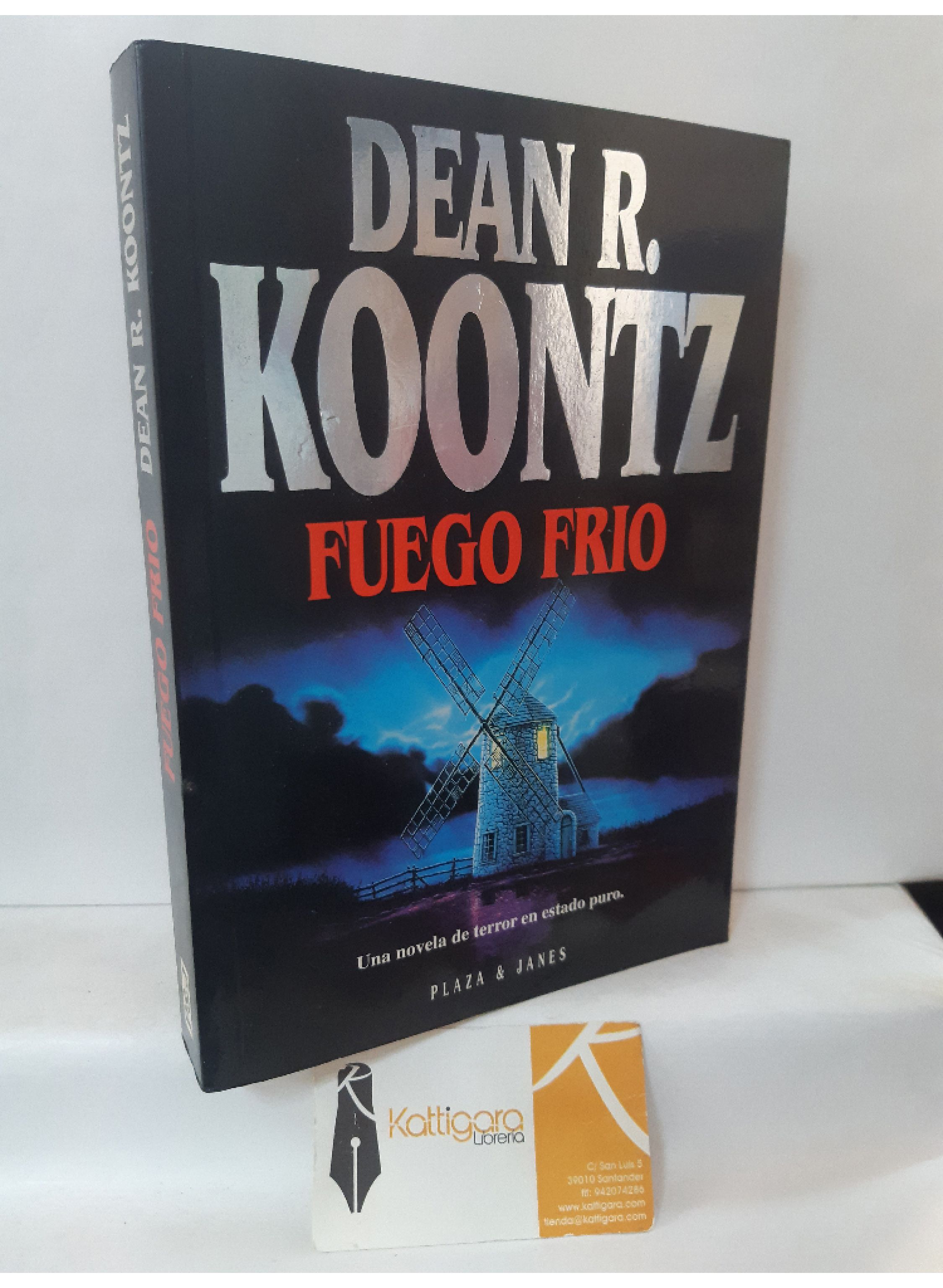 fuego frío (dean r. koontz) / los jet de plaza - Comprar Livros de terror,  mistério e policiais no todocoleccion