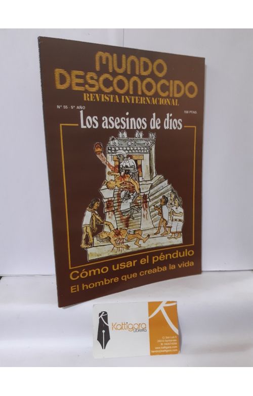 REVISTA MUNDO DESCONOCIDO Nº 55. LOS ASESINOS DE DIOS - CÓMO USAR EL